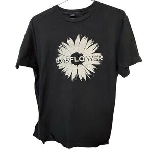 Badflower Rock Band Tour Black Graphic T-Shirt Men’s L